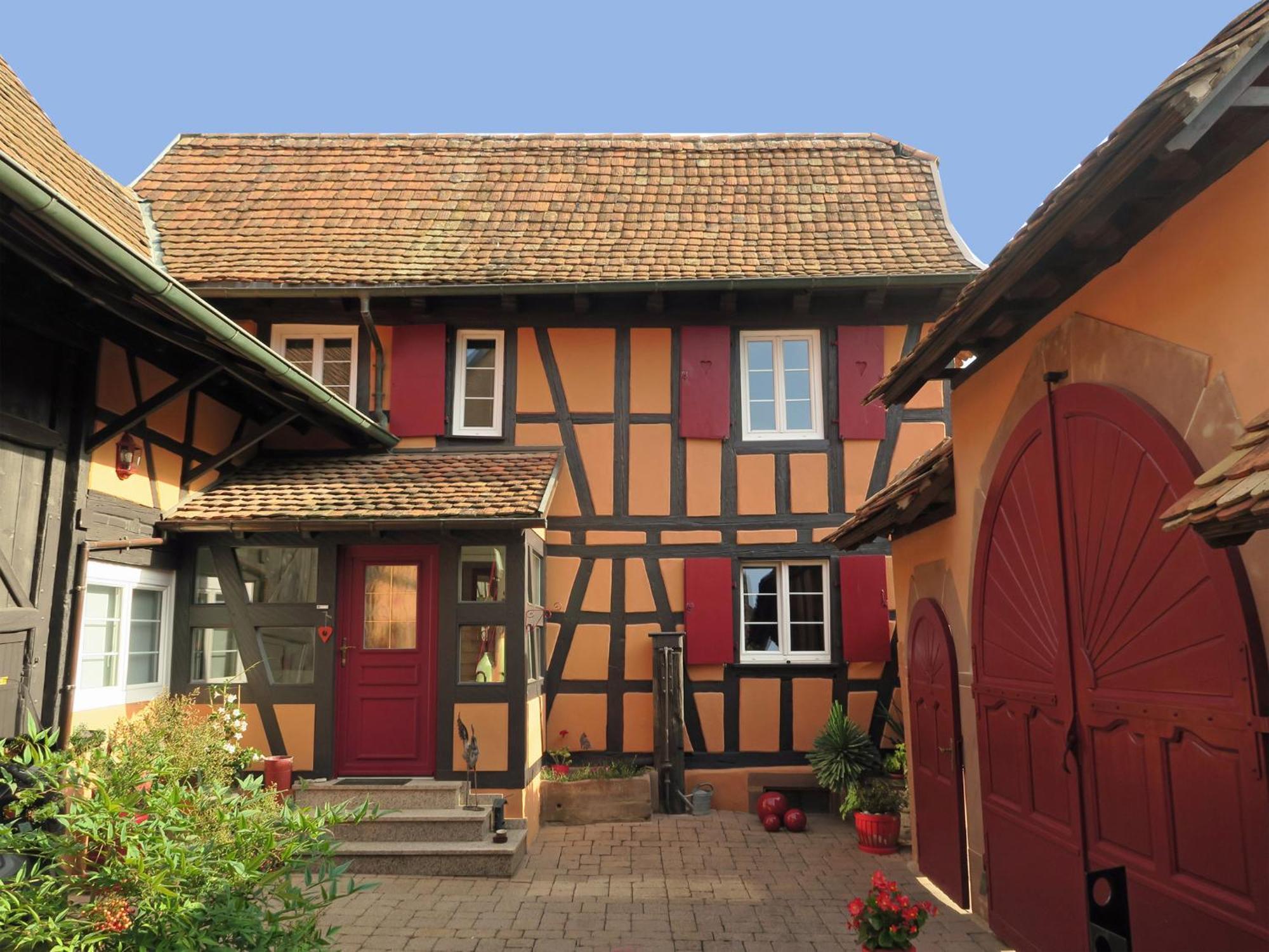 La Cour Des Amis Bed & Breakfast Vendenheim Exterior foto